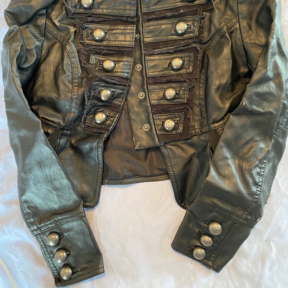 VINTAGE 2004 JOUJOU TODDLERS LEATHER JACKET - Picture 13 of 13